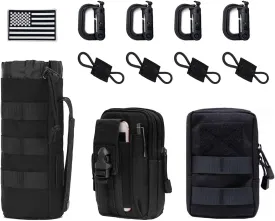 3 Pack Molle Pouches,Utility Tactical Pouches and Tactical Bag Attachments