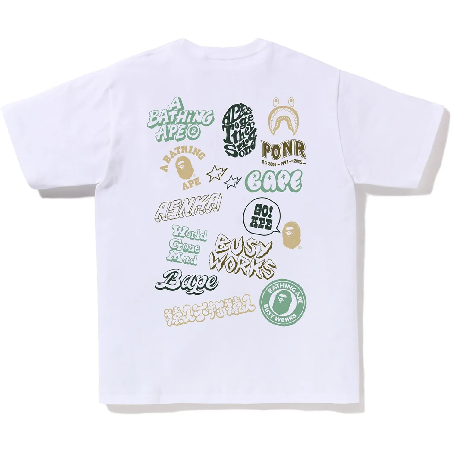 COLORS BAPE GRAFFITI TEE MENS