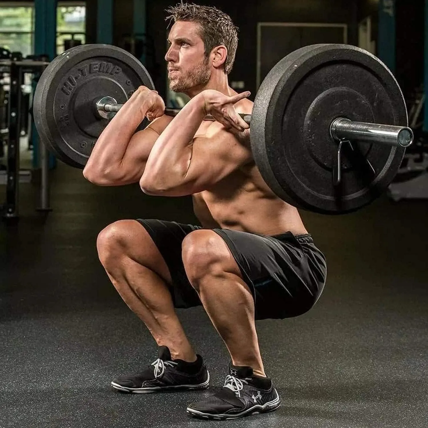 COOFANDY Men's 3 Pack Workout Gym Shorts Mesh Athletic Shorts Lightweight Bodybuilding Training Short Pants with Pockets