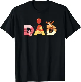 Disney Winnie the Pooh and Friends Dad Fathers Day Birthday T-Shirt