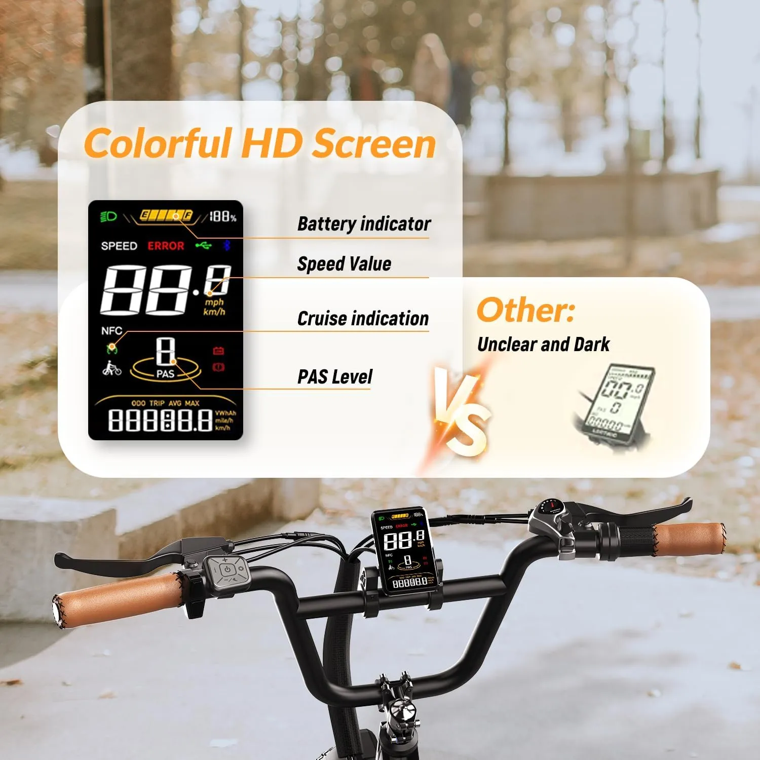 Electric Bike for Adults with Peak 1500W Motor, 48V 20Ah Removable Battery Fast Ebike,Max 70Miles & 30MPH,20" x4.0 Fat Tire Commuting Electric Mountain Bike,7-Speed, Step-Thru Bicycle