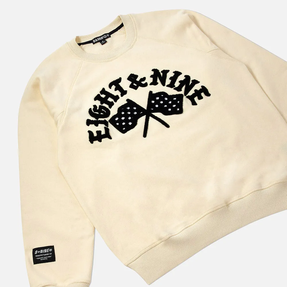 Flash Crewneck Sweatshirt Tan