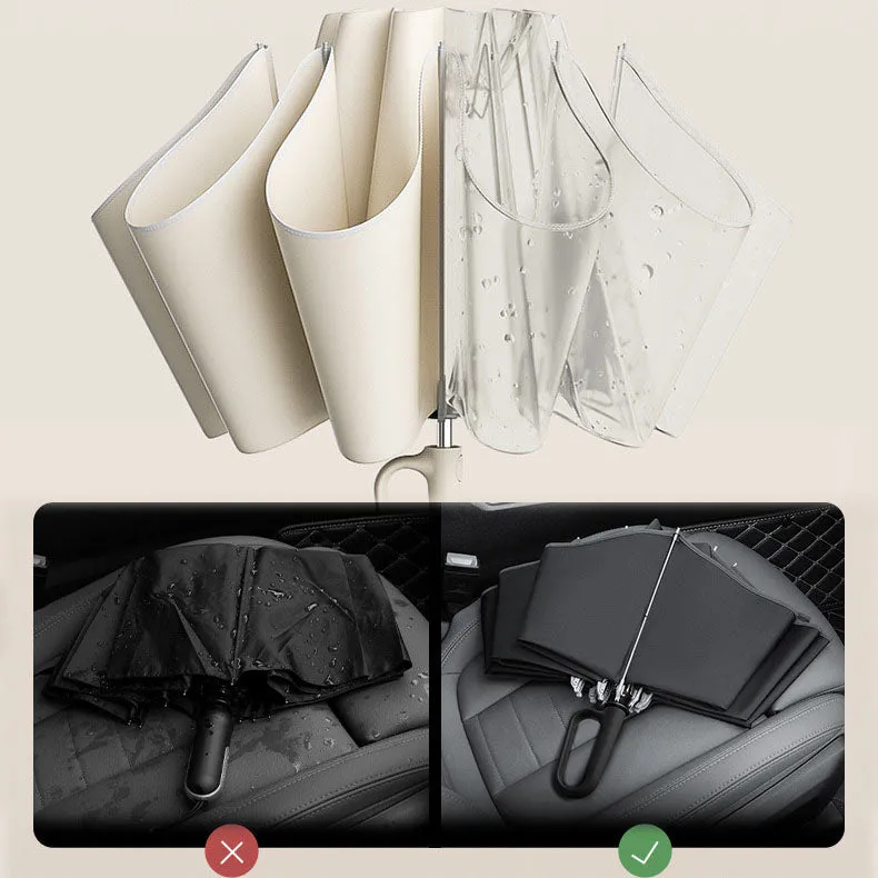 Get 50% Off Enjoy Free Shipping!Reflective Safety Strip Ring Buckle Umbrella