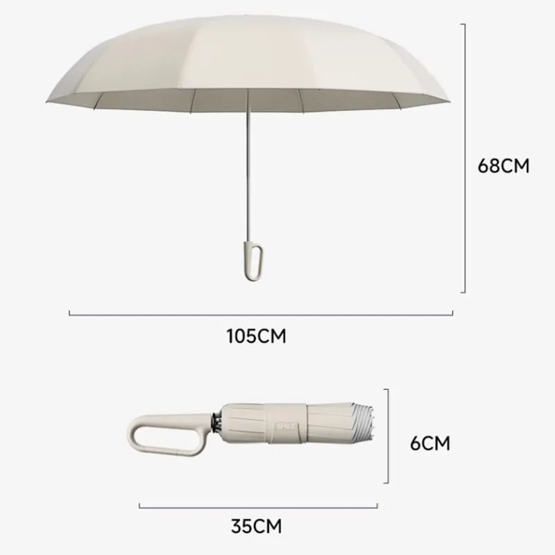 Get 50% Off Enjoy Free Shipping!Reflective Safety Strip Ring Buckle Umbrella