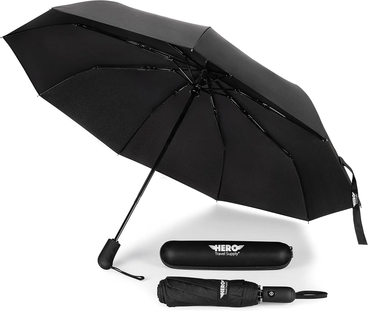 HERO Travel Umbrella ?C Windproof, Compact and Portable