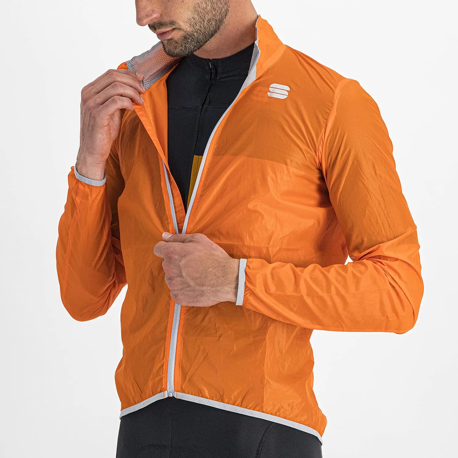 Hot Pack Easylight Jacket I Lightweight, Windproof, Water-Repellent, Packable Jacket for Cycling