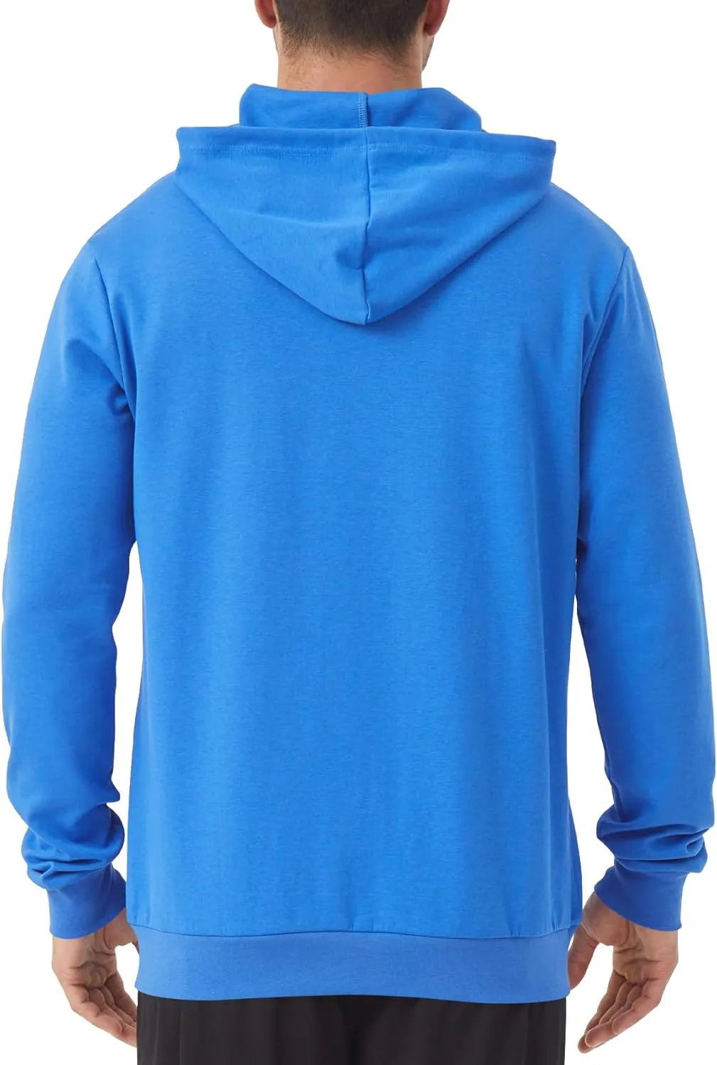 Idtswch Mens Tall Lightweight Hoodies Zip Up Sweatshirt Slim Fit Jacket