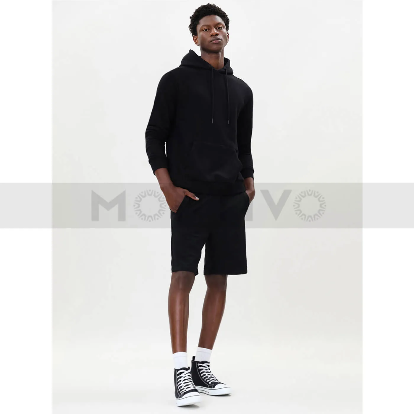 LFT Black Basic Hoodie