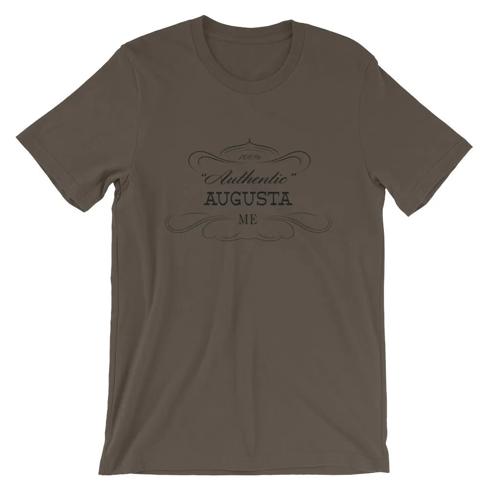 Maine - Augusta ME - Short-Sleeve Unisex T-Shirt - "Authentic"