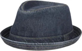 Men's Casual Vintage Style Washed Cotton Fedora Hat
