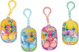 Raymond Geddes Capybara Backpack Buddy Water Game - Pack of 12 - Fun Handheld Ring Toss Games for Kids