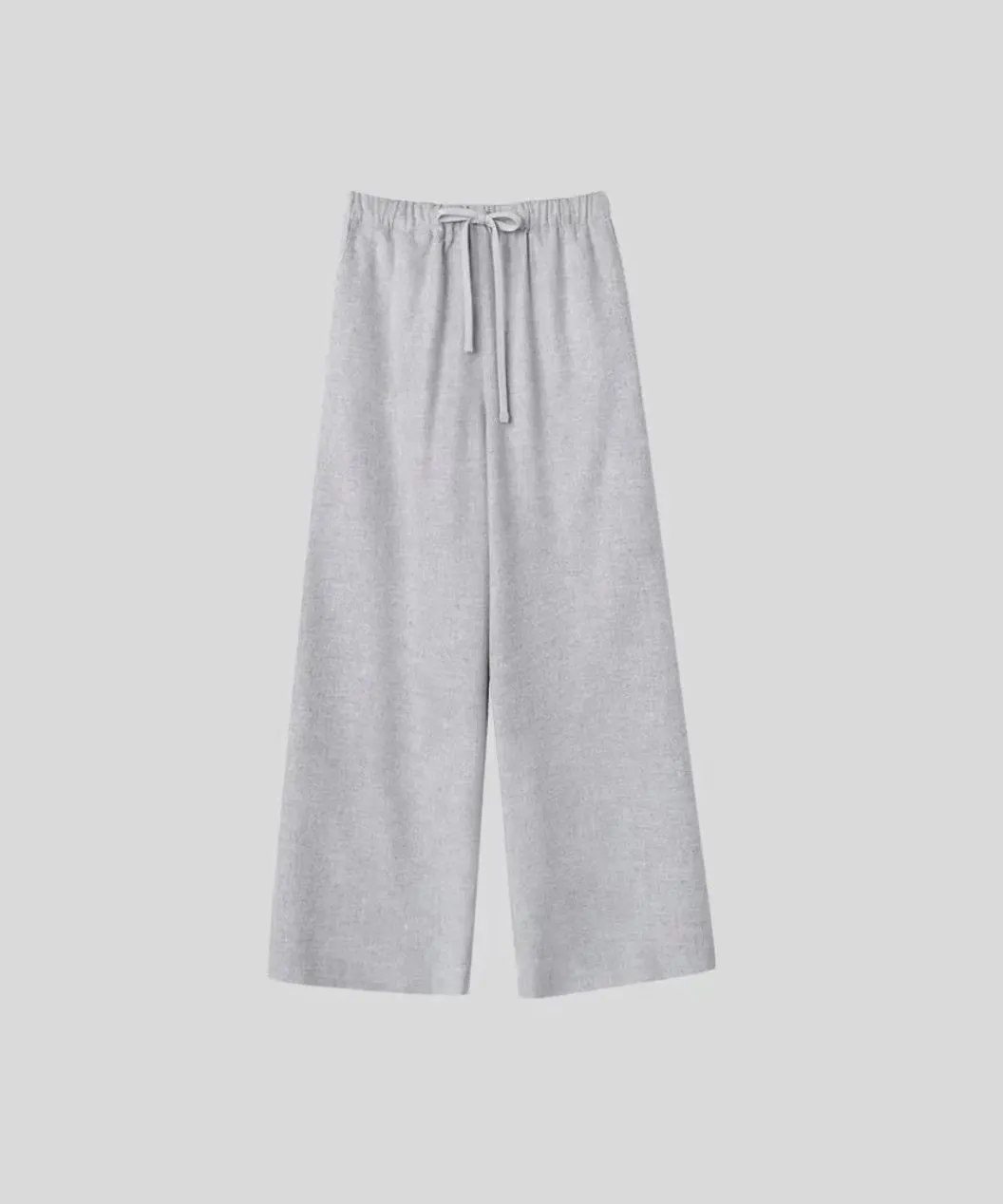 Silk cashmere casual pants