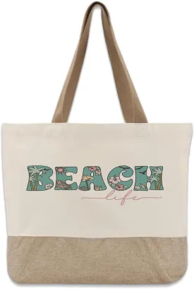 Summer Beach Bag for Women, Large Beach Tote Bag, Mom Gifts from Daughter Son, Shopping Reusable Grocery Bags