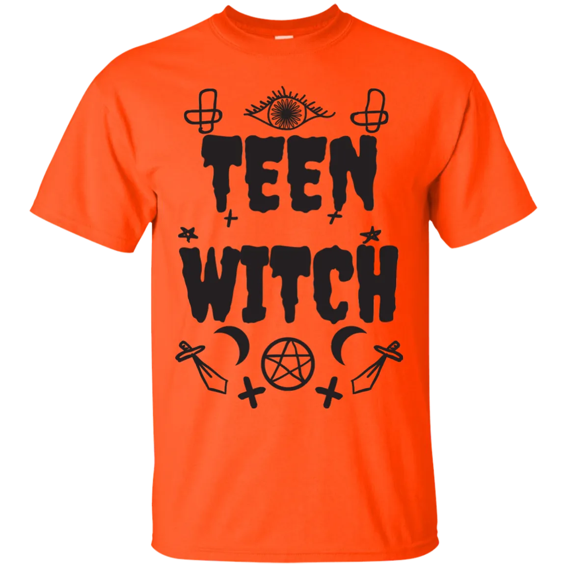 Teen Witch T-Shirt Halloween Clothing (Girls)