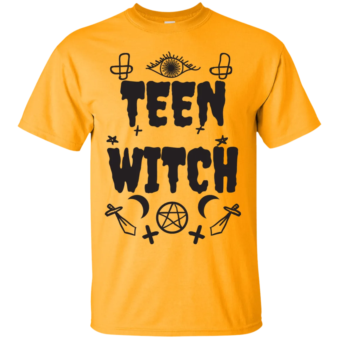 Teen Witch T-Shirt Halloween Clothing (Girls)